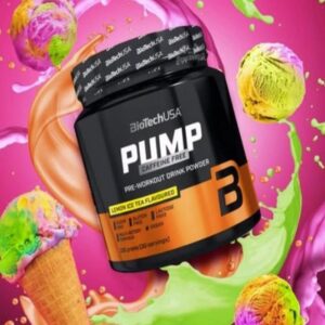 BIOTECH USA Pump Preworkout Caffeine Stim Free 330 g - Görsel 2