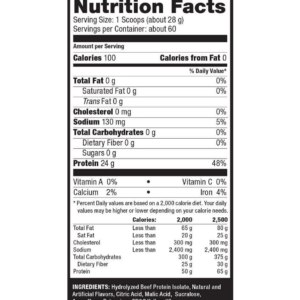 Ultimate Nutrition Carne Bolic Beef Isolate Powder Hydrolized Protein 1,8 Kg