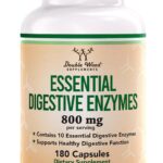 Double Wood Digestive Enzymes Bromelain Lactase 180 Caps