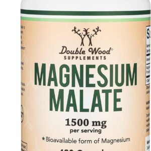 Double Wood Magnesium Malate 1,500mg 420 Caps