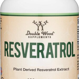 Double Wood 50% Trans Resveratrol Polygonum Root Healthy Aging 500mg 120 Caps