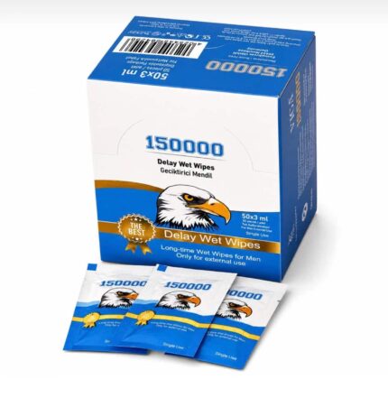Super Optimus rötar 150000 mavi mendil Uzun Deneyim mendili 50 Adet