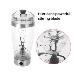 Elektrikli Electric Shaker Bottle Protein tozu otomatik Shaker şişe sızdırmaz mikser 450ml - Görsel 2