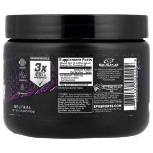 EFX Sports Kre-Alkalyn Creatine Powder Brain & Cognitive 100 Grams - Görsel 2
