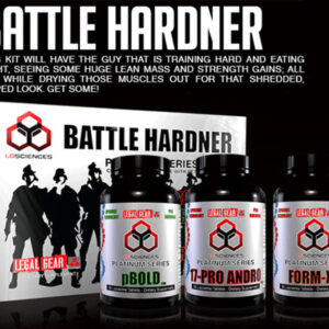 LG SCIENCES Battle Hardener Kit (Bold+Andro+FormKit Resveratrol) 60+60+90 Tablet 3 Kutu Set