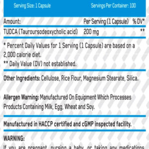 Everbuild Tudca 200 Mg 100 Vcaps