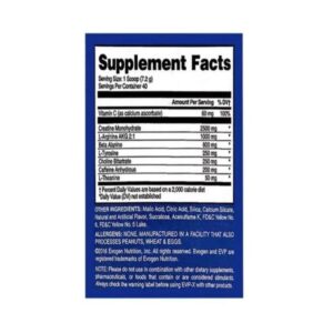 Evogen Evp X Preworkout 40 Servis - Görsel 2