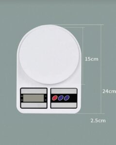 ELEKTRONİK HASSAS MUTFAK TERAZİSİ - Görsel 4