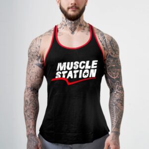Muscle Station Siyah Atlet (L/XL)