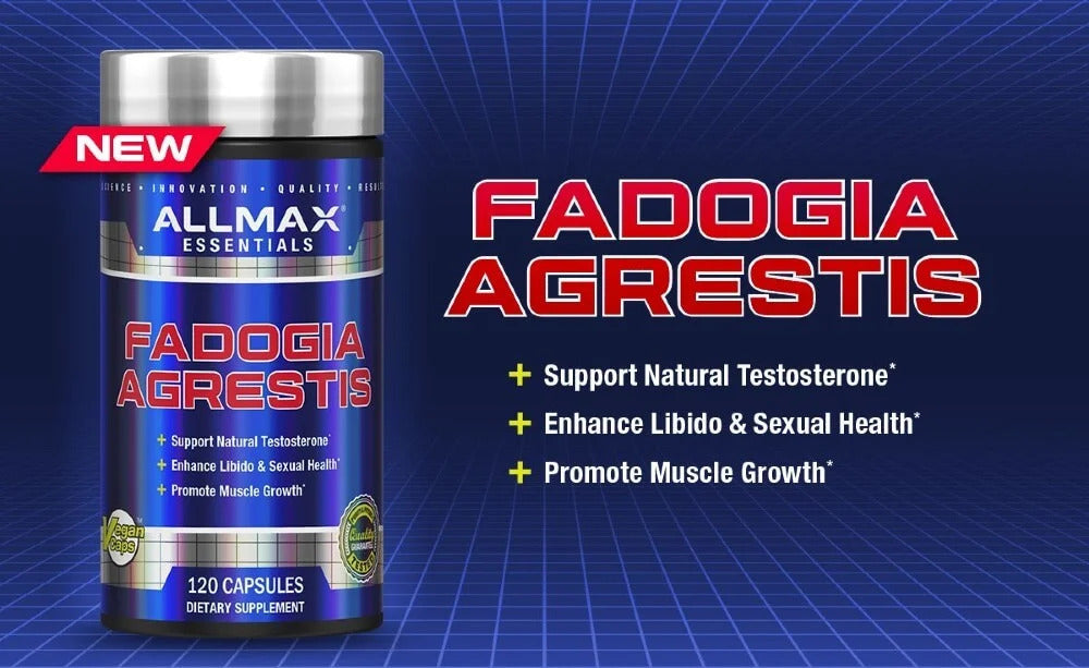 ALLMAX Essentials Fadogia Agrestis 120 capsules - Görsel 2
