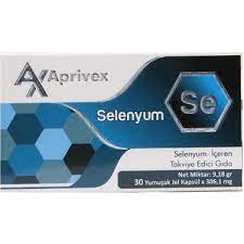 Aprivex Selenyum 30 Yumuşak Kapsül