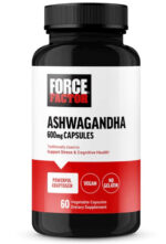 Force Factor Ashwagandha Adaptogens to Support Stress and Cognitive Health 600mg – 60 Bitkisel Kapsül