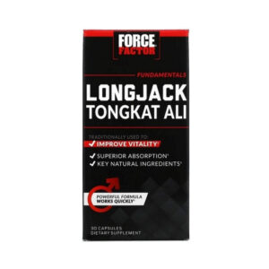 Force Factor Longjack Tongkat Ali 500 mg, 30 Capsules