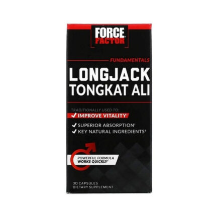 Force Factor Longjack Tongkat Ali 500 mg, 30 Capsules