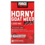Force Factor Fundamentals Horny Goat Weed Max Maximize Libido 90 Vegetable Capsules
