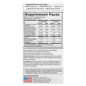 Force Factor Eye Health Lutein Zeaxanthin Saffron Copper 60 Vegetable Caps - Görsel 3