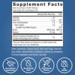 FORCE FACTOR Awesome Colostrum Biotin Grass-Fed Gut Immune Health Recovery Hair Skin & Nails Bovine Colostrum 60 Soft Chews - Görsel 7