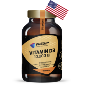 FuelUp Vitamin D3 10000 IU 120 softgels