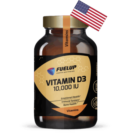 FuelUp Vitamin D3 10000 IU 120 softgels