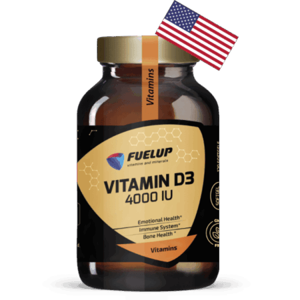 FuelUp Vitamin D3 4000 IU 120 Softgel