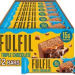FULFIL Protein Snack Bars 12 x 40 gr Flavored Whey Protein Bar 480 gram - KANADA MENŞEİ