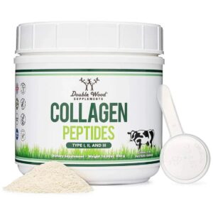 DOUBLE WOOD Bovine Collagen(Kolajen) Peptides 456 g