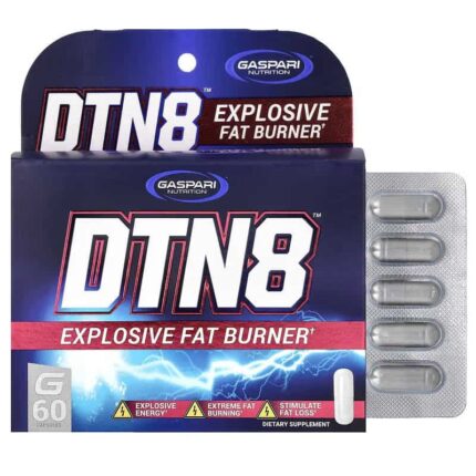 Gaspari Nutrition DTN8 Explosive Fat Burner 60 Kapsül