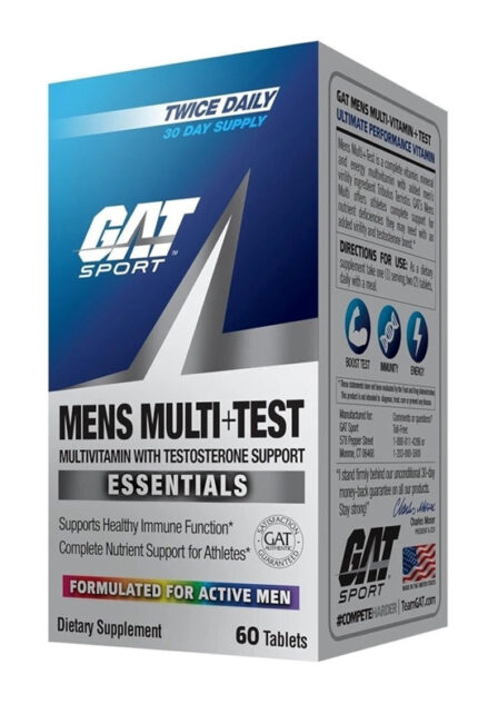 GAT Sport Erkekler Multi Vitamin Testo Booster 60 Tablet