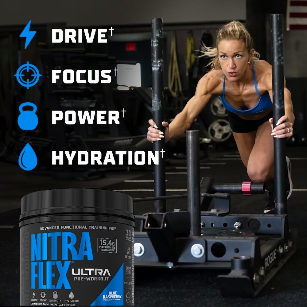 GAT SPORT Nitraflex Ultra Pump Brain focusing PreWorkout 609 gr