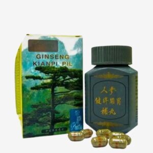 Wisdom Ginseng Kianpi Pil Doğal Karbonhidrat Yardımcısı, Bitkisel Gainer 60 Kapsül – GRİ SERİ