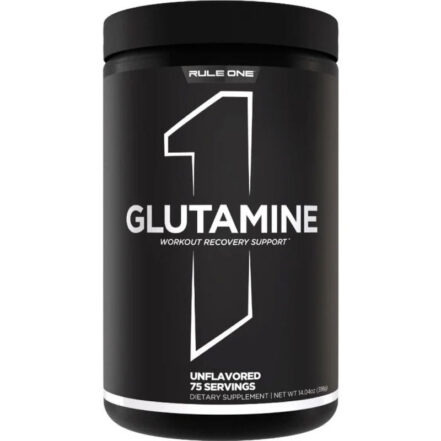 Rule1 R1 0 micronized Glutamine 75 Serv Unflavored, 398g
