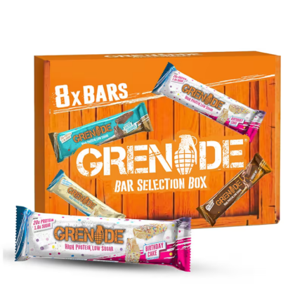 Grenade Protein Bar Selection Box 8*60 Gr Bars