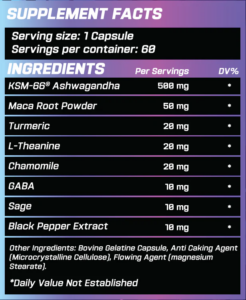 Grimlabs Ashwagandha 60 Kapsül - Görsel 2