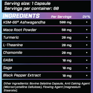 Grimlabs Ashwagandha 60 Kapsül