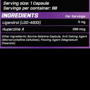Grimlabs Ligandrol – LGD-4033 60 Kapsül