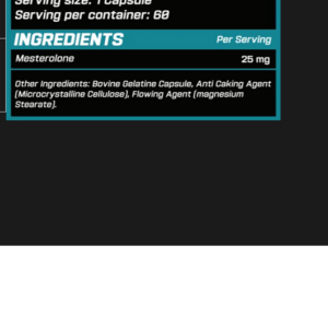 Grimlabs Mesterolone  60 Kapsül
