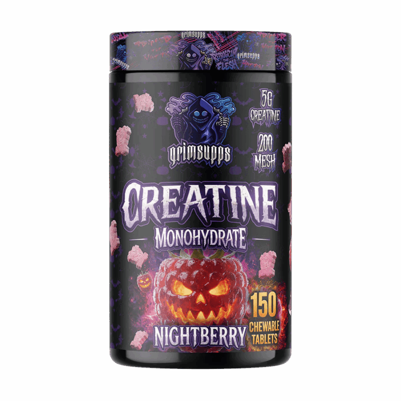 GRIMSUPPS CREATINE MONOHYDRATE 150 Çiğneme Chewable Tablet 30 Servis