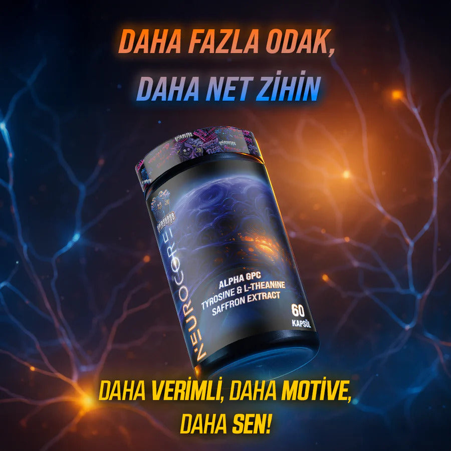 Grimsupps DEEPBITE OMEGA 3 + NEURO CORE ALPHA GPC THEANINE SAFFRON KİT - Görsel 3