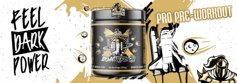 Hammer Atomic Pre-Workout DMHA DMAA Strength 300g - Görsel 2