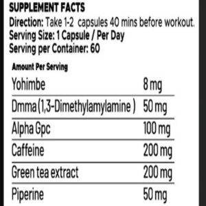 Hard Muscle Eva plus Yohimbine  60 Kapsül
