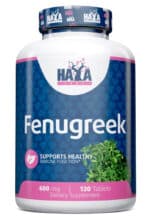 HAYA LABS Fenugreek Çemen otu 600 mg 120 Tabs