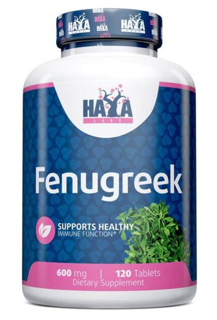 HAYA LABS Fenugreek Çemen otu 600 mg 120 Tabs