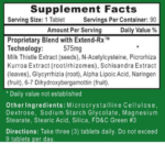 Hitech Liver-Rx Glutatyon Alpha lipoic acid + Nac + Milk thistle 90 Tablet - Görsel 2