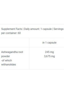 Himalaya Ashwagandha 60 Kapsül - Görsel 2