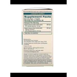 Himalaya Organik Bacopa 60 Tablet