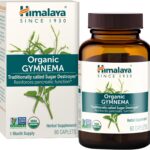 Himalaya Organic Gymnema Sylvestre – Herbal Glucose Metabolism Support 700 mg, 60 Caplets
