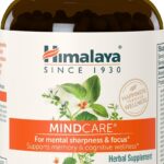 Himalaya MindCare Nootropic Herbal Brain for Memory and Focus Bacopa Ashwagandha 60 Caps