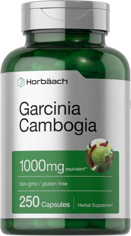 Horbaach Garcinia Cambogia Appetite Control Weight loss 1000mg 250 Caps