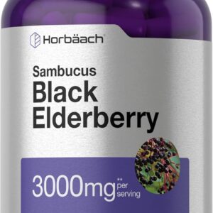 Horbäach Sambucus Black Elderberry 300 Caps