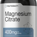 Horbaach Magnesium Citrate 400mg per serving 200 Caplets